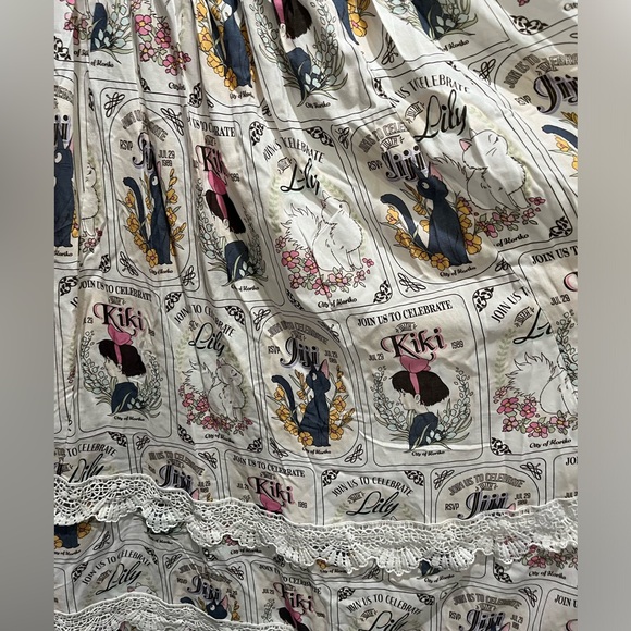 Rare! Studio Ghibli Kiki's Delivery Service Midaxi Cami Dress - Picture 9 of 12